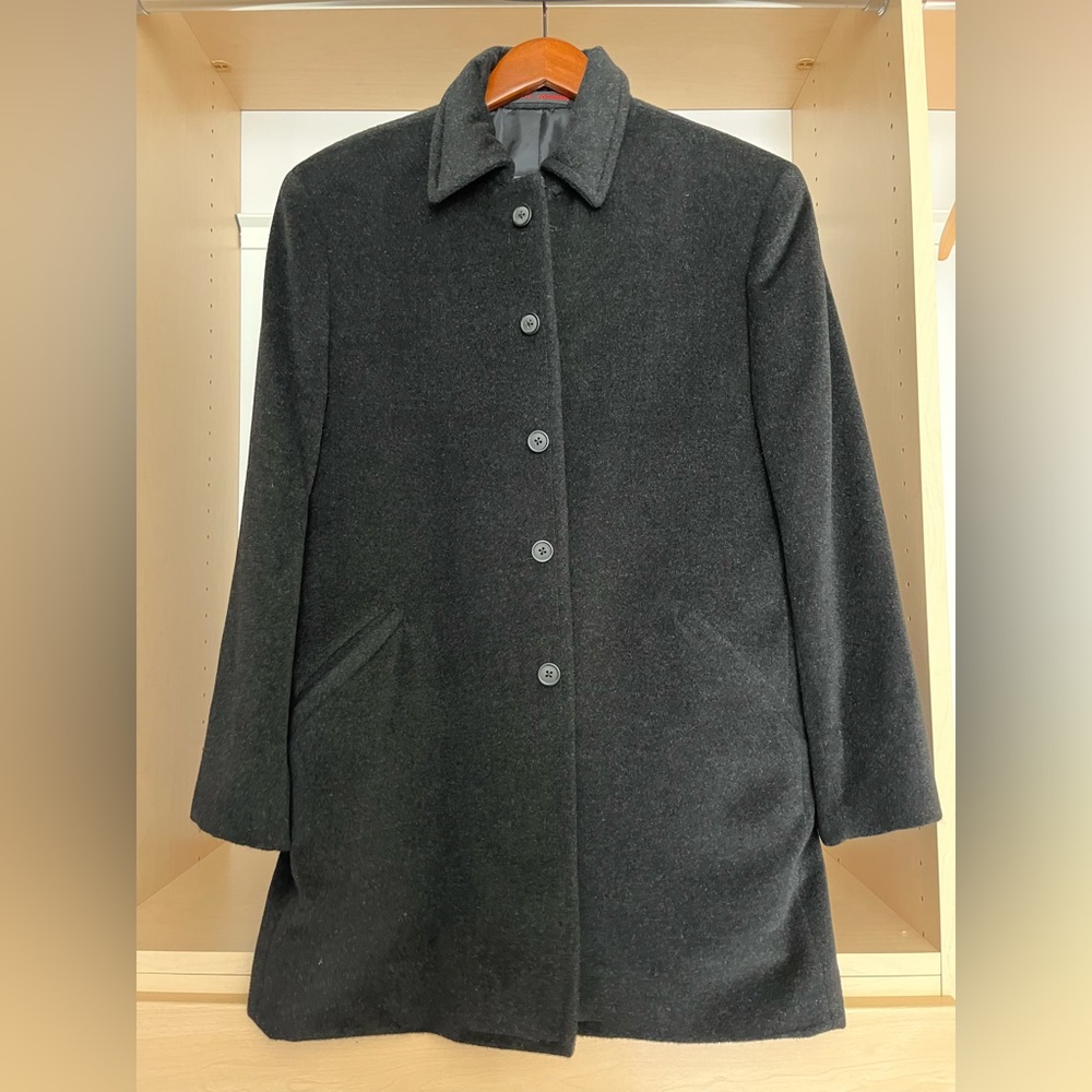 Men’s Grey Overcoat